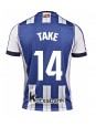 Real Sociedad Takefusa Kubo #14 Heimtrikot 2025-26 Kurzarm Real Sociedad Takefusa Kubo #14 Heimtrikot 2025-26 Kurzarm